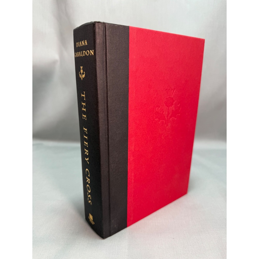 The Fiery Cross HC 1st Ed 1st Print Outlander Series Book 5 Diana Gabaldon No DJ